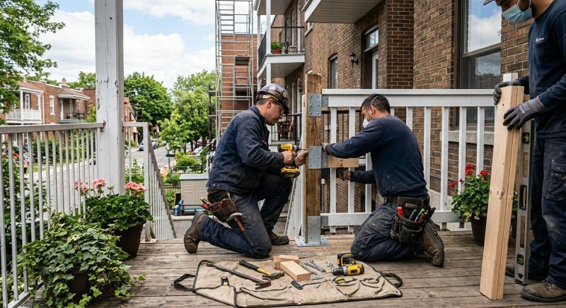 Terrace Railing Repair in Seattle, WA